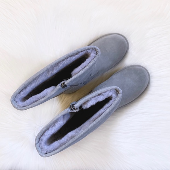 UGG Alber Seal Grey Suede Boots - Picture 3 of 7